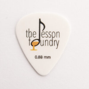 The Lesson Foundry guitar pick